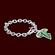 Herr der Ringe - Armband - Blattbrosche