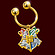 Hogwarts Hauswappen - Schl�sselring