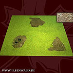 Tabletop - Gelände - Grasfläche Erde Grasfläche Erde
