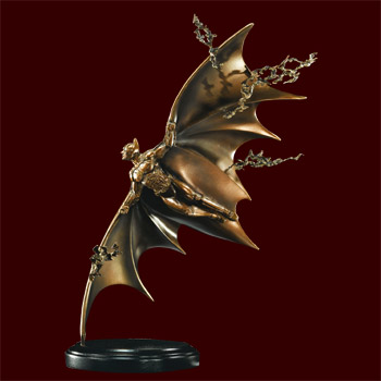 Batman Begins Flying - Statue