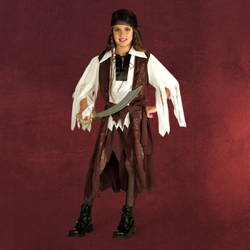 Piratenk&ouml;nigin - Kinderkost&uuml;m