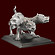 Fluffy Skulptur