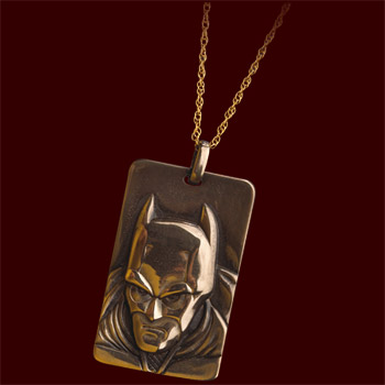 Batman The Dark Knight - Bronzereliefkette