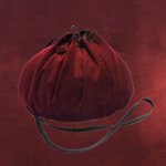 Mittelalter Tasche bordeaux
