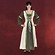 Saphiria Mittelalter Kleid olive-natur
