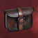 Ledertasche Warrior braun - klein