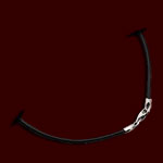 Lederband 2 mm mit Karabinerverschluss