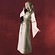 Saphiria Mittelalter Kleid natur-oliv