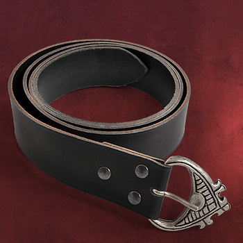 Mittelalterlicher G�rtel mit Beschl�gen schwarz