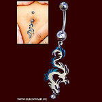 Schmuck - Piercing - Blue Dragon - Piercing Blue Dragon - Piercing