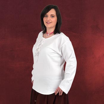 Lyra - Bluse mit Kordel