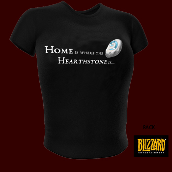 World of Warcraft Hearthstone is ...Girlie T-Shirt