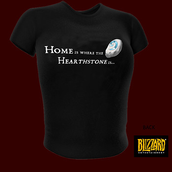 World of Warcraft Hearthstone is ...Girlie T-Shirt