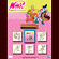Winx Club - Set mit 5 Stempeln & Buntstiften