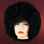 Afro Per�cke schwarz