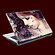 Victoria Franc�s - Laptop Sticker Butterfly klein