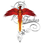 Harry Potter - T-Shirts - Harry Potter Girlie Shirt - Fawkes Harry Potter Girlie Shirt - Fawkes