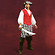 Rote Piratenweste
