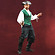 Schwarze Piratenhose
