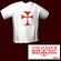 Tempelritter Kreuz - T-Shirt