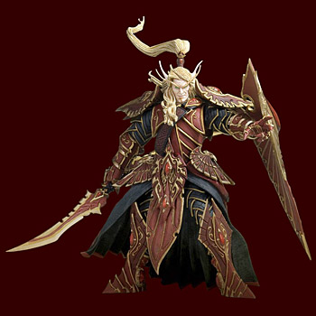 WoW - Blood Elf Paladin Quin thalan Sunfire Figur