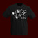 Collage Snape Kinder T-Shirt B&W