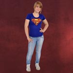 Superman Logo Girlie Shirt
