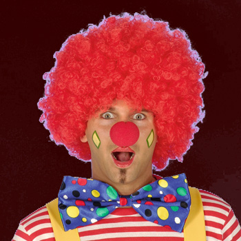 Clown Per&uuml;cke - Kost&uuml;mzubeh&ouml;r