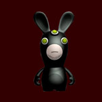 Rayman Raving Rabbids - Splinter Cell Figur