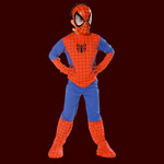 Spiderman - Kinderkost�m mit Maske