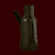 Flasche mit Lederh�lle