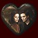 Twilight New Moon - Bella & Edward Herz Puzzle