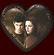 Twilight New Moon - Bella & Jacob Herz Puzzle