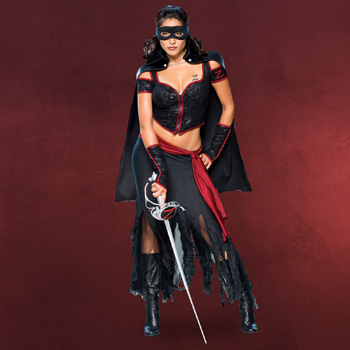 Lady Zorro - Kost&uuml;m
