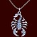 Skorpion Anh�nger mit Kette
