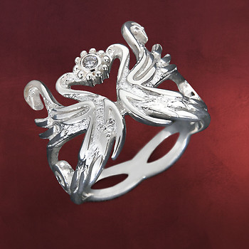 Elbenschwan Ring