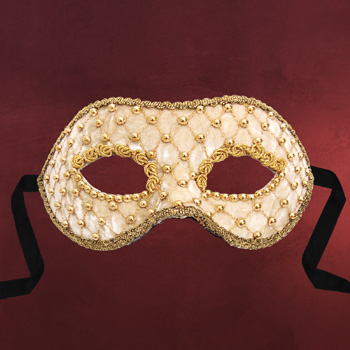 Venezianische Maske - Colombina velluto