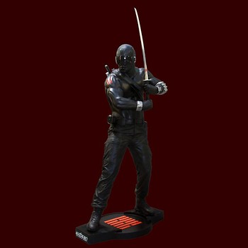 G.I. Joe Snake Eyes - lebensgro�e Statue