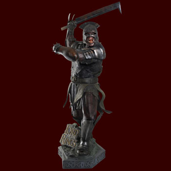 Orc The Lord of the Rings - lebensgro&szlig;e Statue