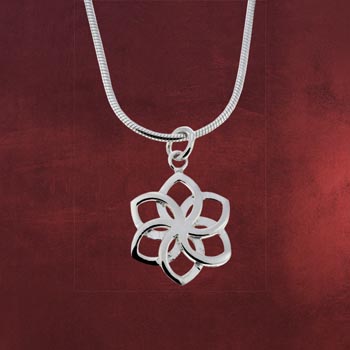Nenya Little Flowers - Anh&auml;nger mit Kette