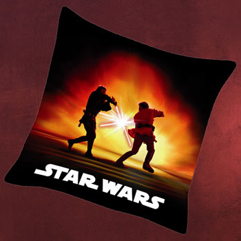 Star Wars - Kissen Lichtschwert Kampf