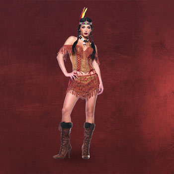 Sexy Pocahontas Kost&uuml;m