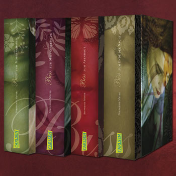 Twilight - Bis(s) Teil 1-4 im Taschenbuch Schuber