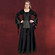 Mittelalter Bluse mit Schn�rung schwarz-gr�n