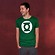 Green Lantern Logo T-Shirt - dunkel