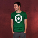 Green Lantern Logo T-Shirt - dunkel
