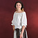 Carmen Bluse natur