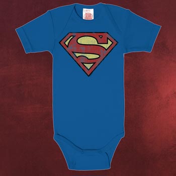 Superman Logo Baby Body