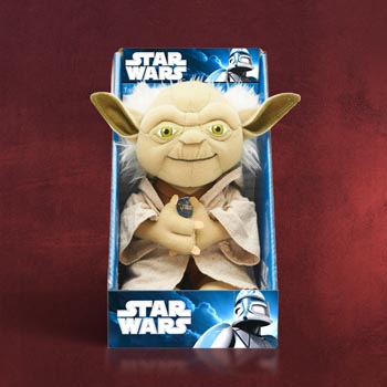 Star Wars - Meister Yoda Sprechende Pl&uuml;schfigur