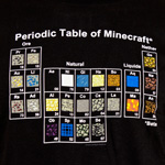 Minecraft T-Shirt - Periodensystem